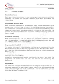 PEF 24470 H V1.3 Datasheet Page 15