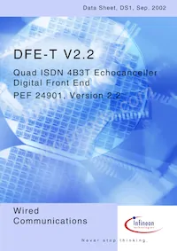 PEF 24901 H V2.2 Datenblatt Cover