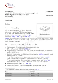 PEF 24902 H V2.1 Datasheet Pagina 8