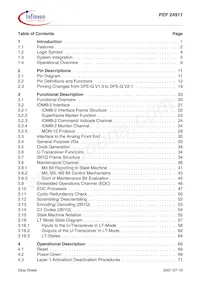 PEF 24911 H V2.2 Datasheet Page 5