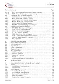 PEF 82902 F V1.1數據表 頁面 8