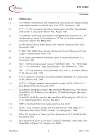 PEF 82902 F V1.1 Datasheet Page 14