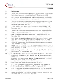 PEF 82902 F V1.1 Datenblatt Seite 14