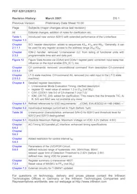 PEF 82912 F V1.4 Datasheet Pagina 4