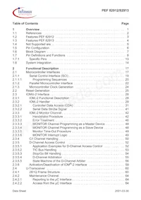 PEF 82912 F V1.4 Datenblatt Seite 5