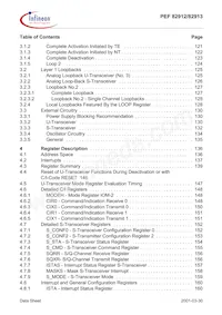 PEF 82912 F V1.4 Datenblatt Seite 7