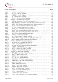 PEF 82912 F V1.4 Datenblatt Seite 8