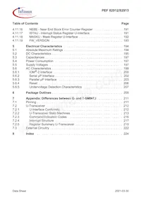 PEF 82912 F V1.4 Datenblatt Seite 9