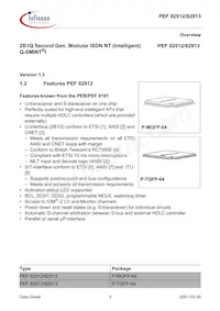 PEF 82912 F V1.4 Datasheet Page 17