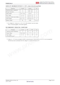 PS8551AL4-E3-AX Datasheet Page 4