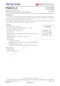 PS8551L4-V-E3-AX Datasheet Cover