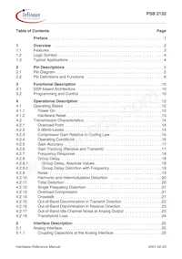 PSB 2132 H V2.2 Datasheet Page 5