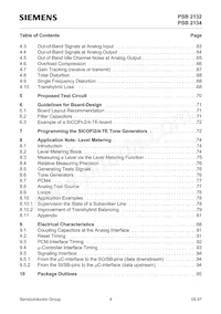 PSB 2134 H V2.2 Datasheet Pagina 4