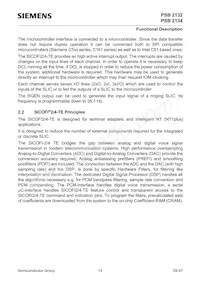 PSB 2134 H V2.2 Datasheet Page 14