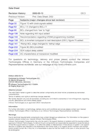 PSB 21373 H V1.1 Datasheet Page 2