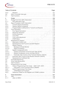 PSB 21373 H V1.1 Datasheet Page 5