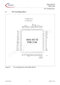 PSB 3186 H V1.4 Datasheet Pagina 19
