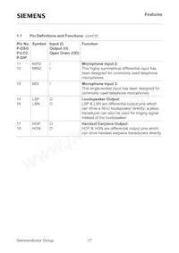 PSB2163T-V31TR Datasheet Page 16