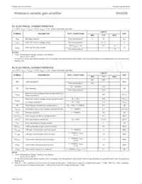 SA5209D Datasheet Page 4