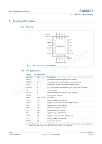 SA58637BS Datasheet Page 4