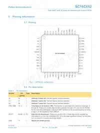 SC16C652IB48 Datasheet Page 4