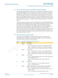 SC16C652IB48 Datasheet Page 15