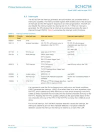 SC16C754IB80 Datenblatt Seite 14