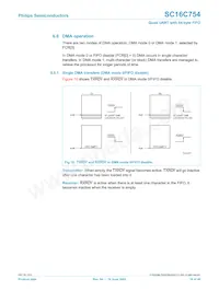 SC16C754IB80數據表 頁面 16