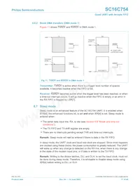SC16C754IB80 Datasheet Page 17
