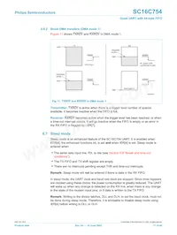 SC16C754IB80 Datenblatt Seite 17