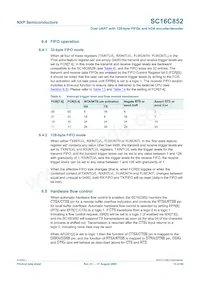 SC16C852IBS Datasheet Page 13