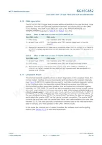 SC16C852IBS Datasheet Page 18