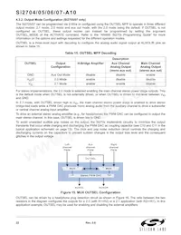 SI2707-A10-GM Datasheet Page 22