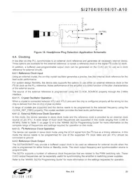 SI2707-A10-GM Datasheet Page 23