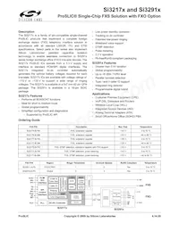 SI32178-B-GMR Datasheet Cover