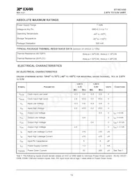 ST16C1450IQ48-F Datasheet Page 19