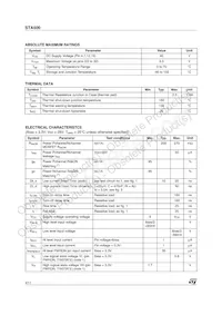 STA50013TR Datasheet Page 4