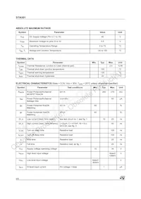 STA501013TR Datasheet Page 4