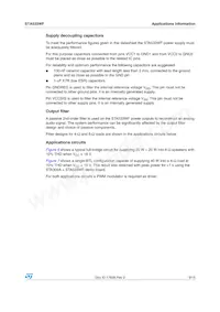 STA533WF13TR Datasheet Pagina 9