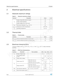 STA540 Datasheet Page 8