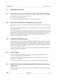 STA543SA Datasheet Page 15