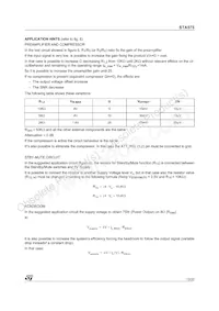 STA575 Datasheet Page 13