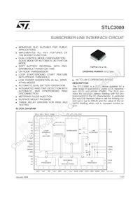 STLC3080TR Datasheet Cover