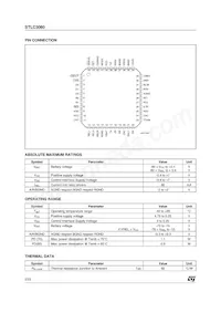 STLC3080TR Datasheet Page 2
