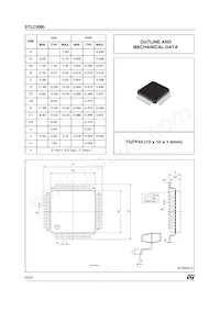 STLC3080TR Datasheet Pagina 22