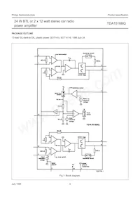 TDA1516BQ/N2 Datenblatt Seite 3