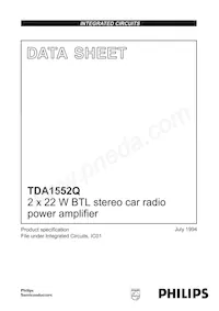 TDA1552Q/N4 Datasheet Copertura
