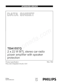 TDA1557Q/N2數據表 封面