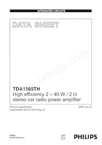 TDA1565TH/N1C Datasheet Copertura