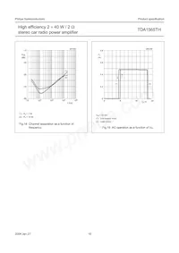 TDA1565TH/N1C Datasheet Page 16